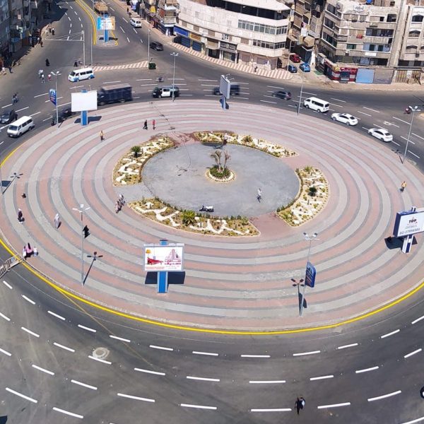 تطوير مداخل وطرق مدينة دمياط